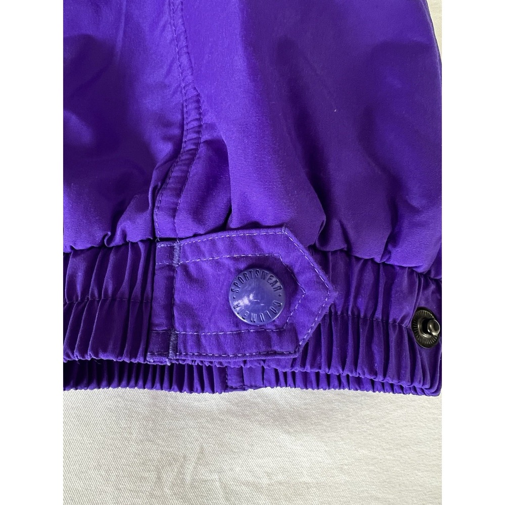 Women's Vintage Columbia 100% Nylon Ski Snow Outdoor Pants Size small Purple - Picture 6 of 15
